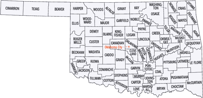 How to Search Obituaries by County Across Oklahoma? 